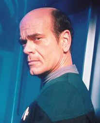Robert Picardo as "The Holographic Doctor", picture copyright Paramount